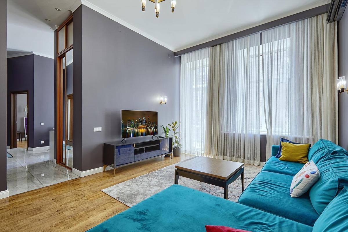 Апартаменты Saksaganskogo Centre Киев Экстерьер фото